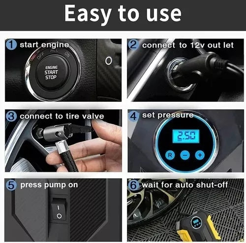 Compresor De Aire Digital Para Auto