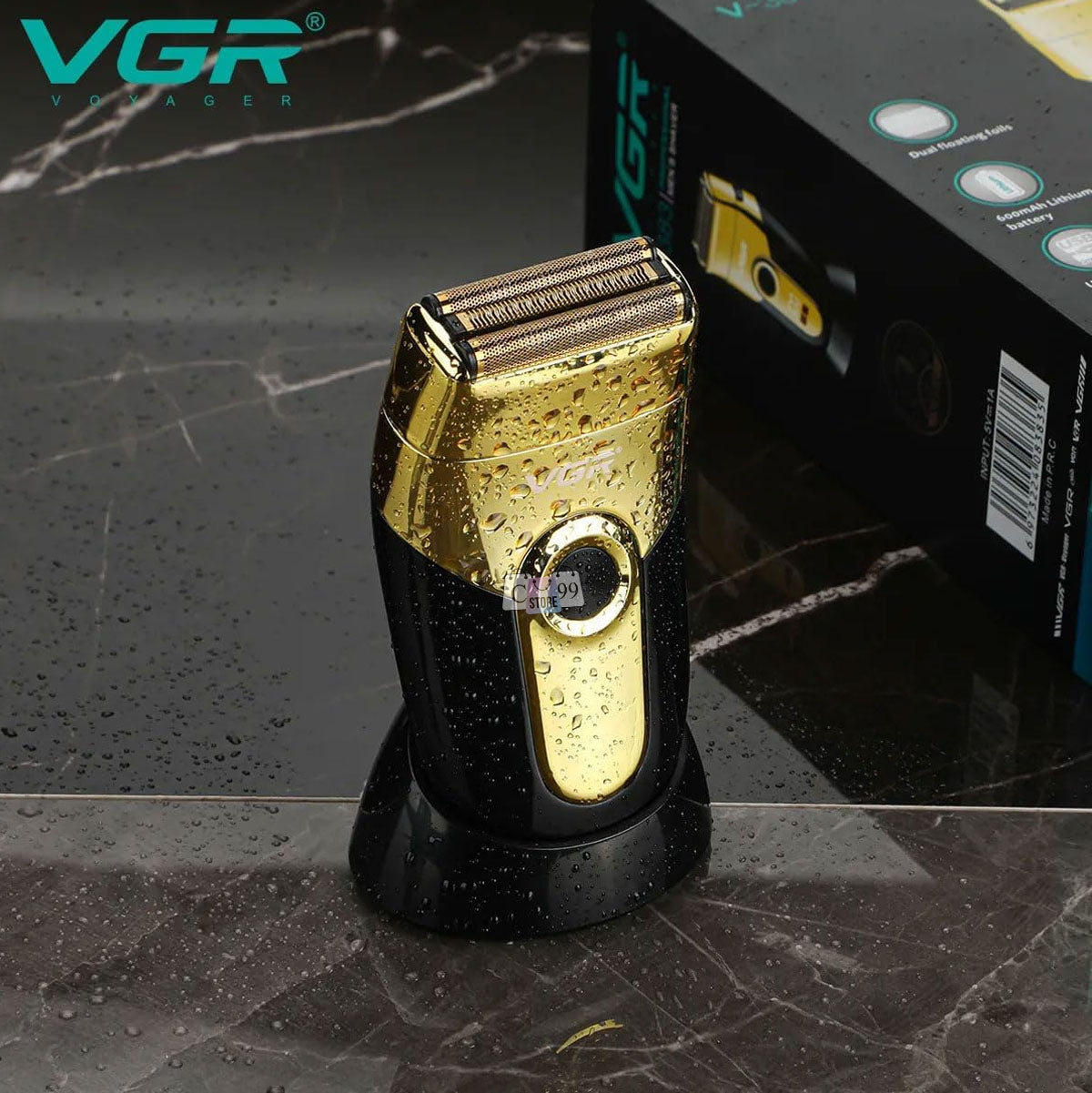 Maquina De Afeitar Electrica Vgr 383