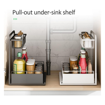 Organizador Cocina Deslizable 2 Niveles