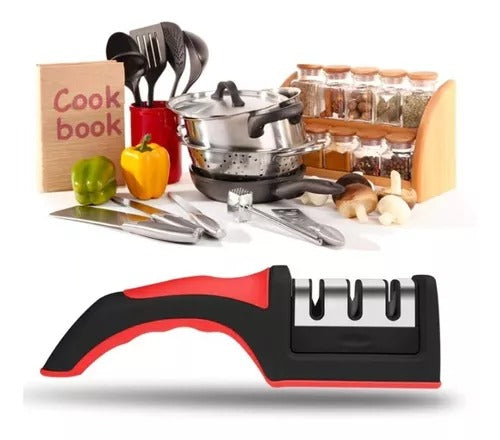 Afilador Cuchillo Sharpener Ergonomico